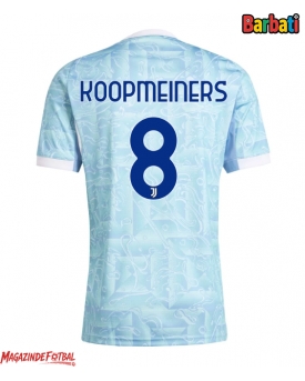 Juventus Teun Koopmeiners #8 Tricou Fotbal Replică 2025-26 Barbati Deplasare Juventus Teun Koopmeiners #8 Tricou Fotbal Replică 2025-26 Barbati Deplasare